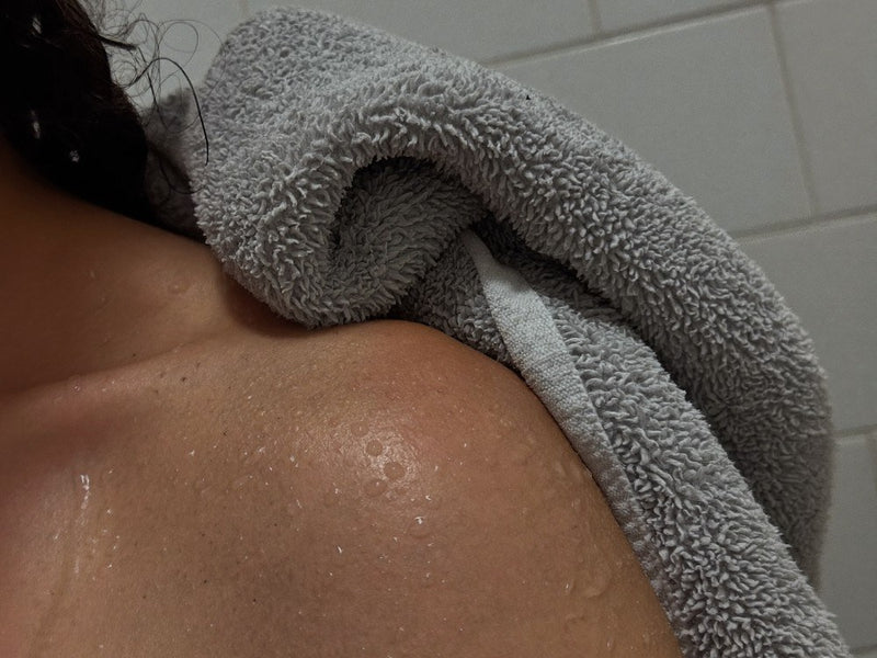Then it's back on your clean skin